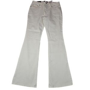 Banana Republic Women's White Low Rise  Vintage Stretch Bootcut Size 29/8 NWT‎